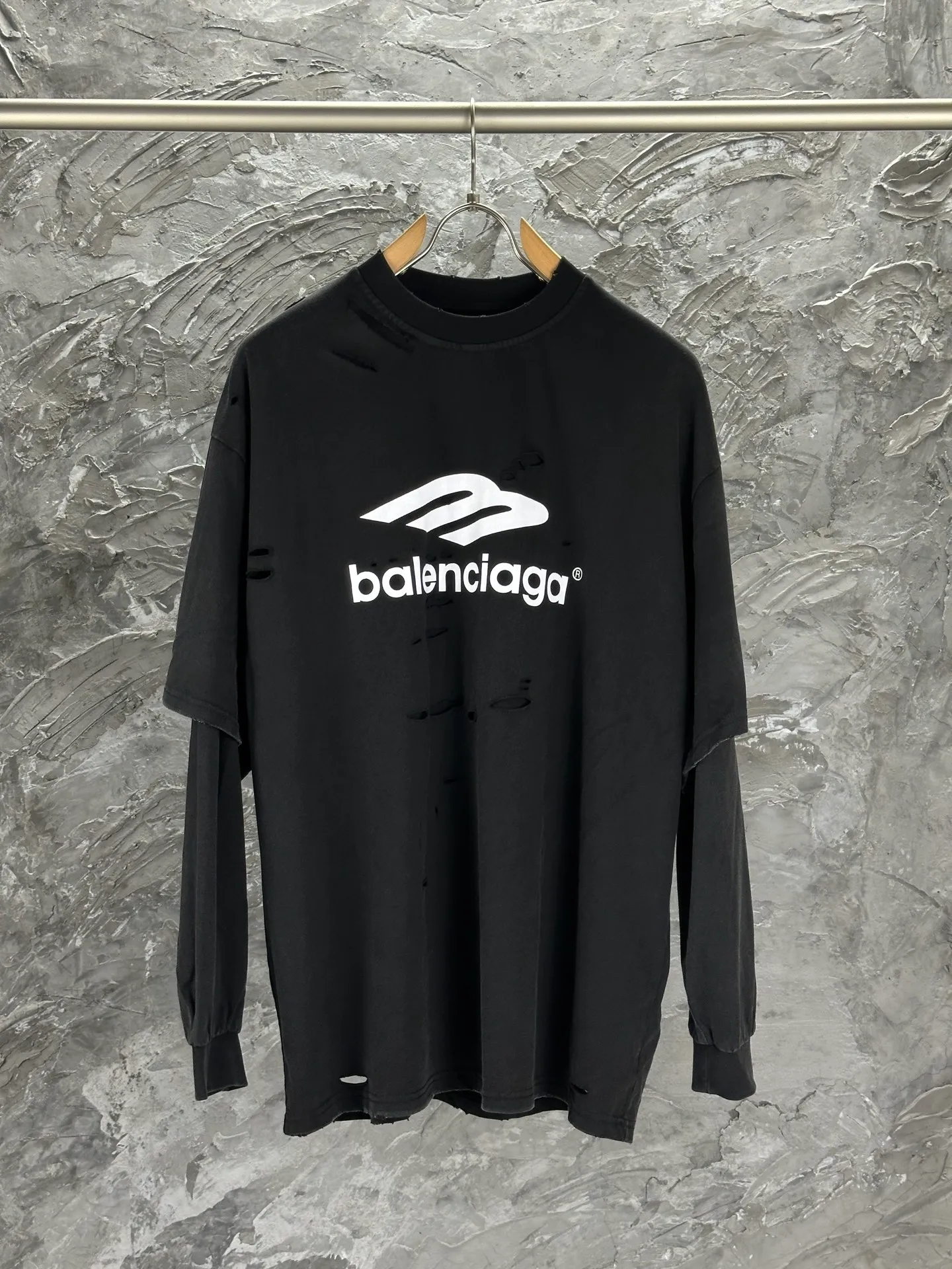 BALENCI*GA 25 3MClassic LOGO T . . . . . . . 280g . . OS Same Style -Color： -SIZE：Xs S M L 8637